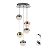 Подвесной светильник Sphere 5L LED Ø33 DIM разноцветный 100_100_2943824